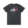 4085 Women's Stone Wash Heavy Tee Thumbnail